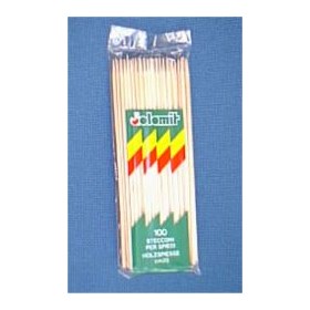 SPIEDINI IN LEGNO CM.20 BUSTA DA 100 PZ.